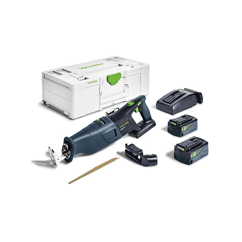 Scie sabre - FESTOOL RSC 18 Plus 576948 - 18 V Li-ion - 5,0 Ah