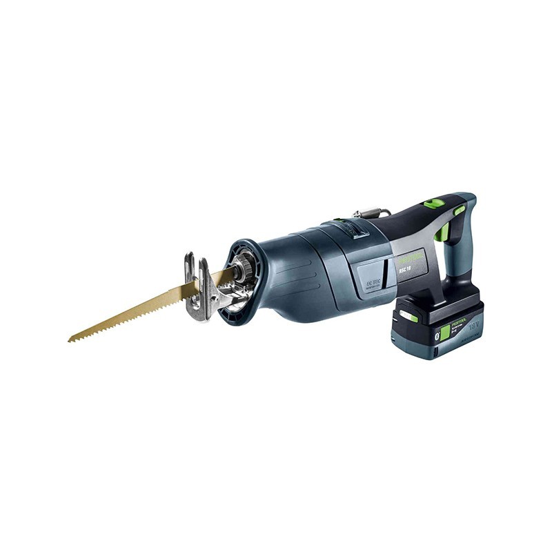 Scie sabre - FESTOOL RSC 18 Plus 576948 - 18 V Li-ion - 5,0 Ah