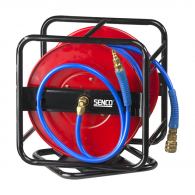 Lot compresseur-cloueur - SENCO LOTSCN49 - enrouleur 30 m
