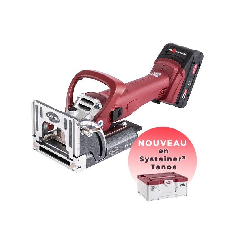 Fraiseuse - LAMELLO CLASSIC X - 18 V Li-ion - pour lamelles