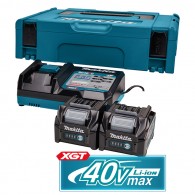 Pack batteries - MAKITA 191V27-4 - 2 x BL4025 - 40 V - 2,5 Ah - simple