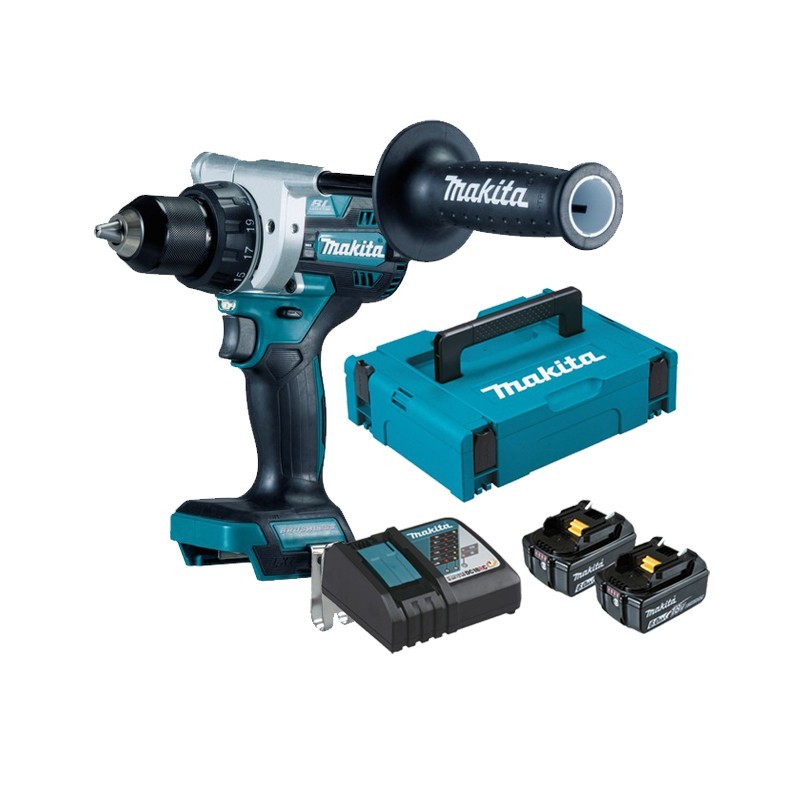 Lot perceuse-visseuse/pack 6A - MAKITA DDF486ZJ - 18 V Li-ion - 6,0 Ah