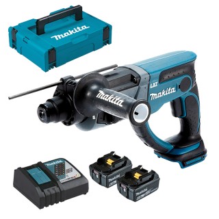 Lot perforateur-burineur/pack 6A - MAKITA DHR202ZJ - 18 V Li-ion - 6,0 Lot perforateur-burineur/pack 6A - MAKITA DHR202ZJ - 18 V Li-ion - 6,0