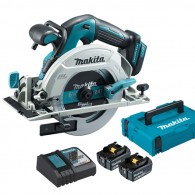Lot scie circulaire/pack 6A - MAKITA DHS680ZJ - 18 V Li-ion - 6,0 Ah