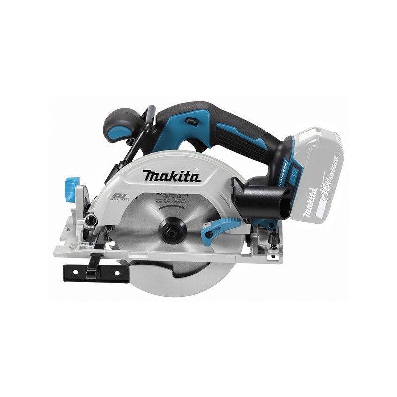 Lot scie circulaire/pack 6A - MAKITA DHS680ZJ - 18 V Li-ion - 6,0 Ah