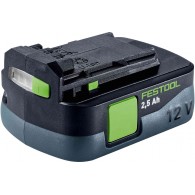 Batterie - FESTOOL 577384 - BP12 Li 2,5 C - 12 V Li-ion - 2,5 Ah