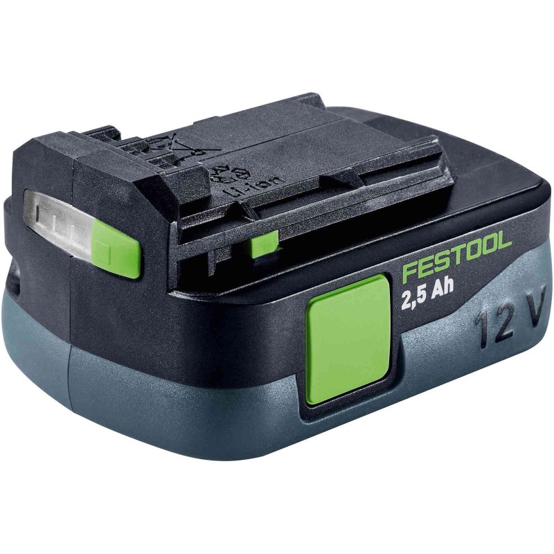 Batterie - FESTOOL 577384 - BP12 Li 2,5 C - 12 V Li-ion - 2,5 Ah