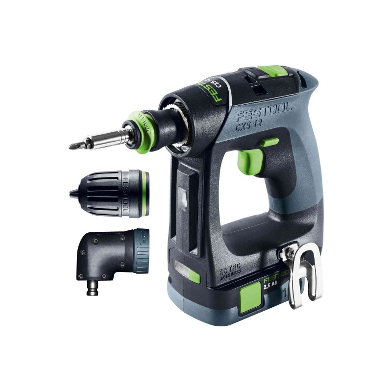 Perceuse-visseuse - FESTOOL CXS 12 Set 576865 - 12 V Li-ion - 2,5 ah