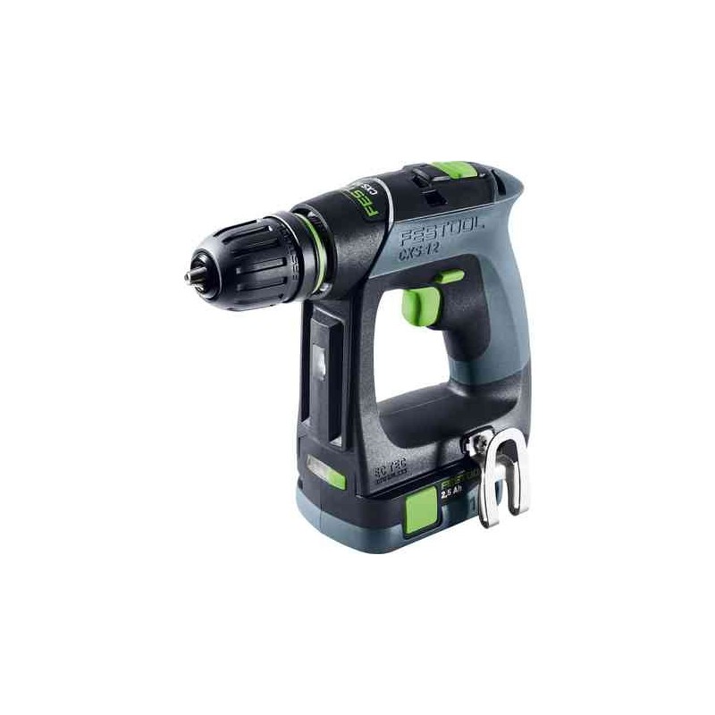 Perceuse-visseuse - FESTOOL CXS 12 Plus 576864 - 12 V Li-ion - 2,5 ah