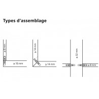 Lamelle - LAMELLO 145246 - Clamex S-20 - Bte 1000 paires