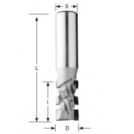 Mèche à défoncer diamant - GEDIMO - ø 18 X l 35 x L 100 mm - Q 20
