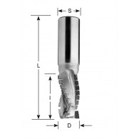 Mèche à défoncer diamant - GEDIMO -  ø 20 X l 28 x L 85 mm - Q 20