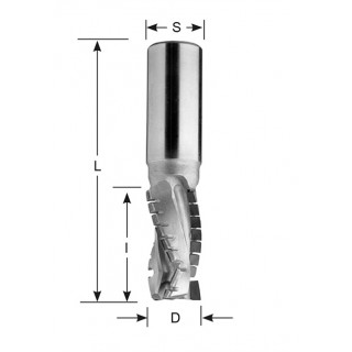Mèche à défoncer diamant - GEDIMO - ø 20 X l 45 x L 105 mm - Q 20