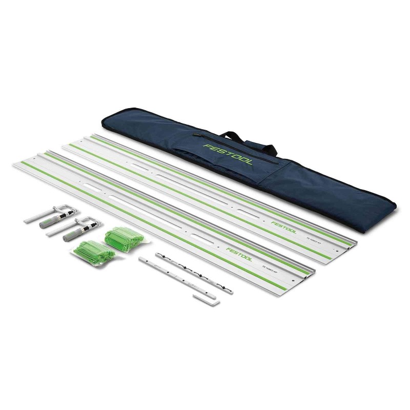 Rail de guidage - FESTOOL 577932 -  FS1400/2-KP-SET - L 1400 mm