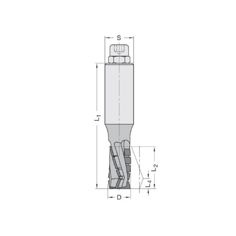Fraise diamant série Nesting - AKE 15555-9-1234-R - Z3 DP Fraise diamant série Nesting - AKE 15555-9-1234-R - Z3 DP