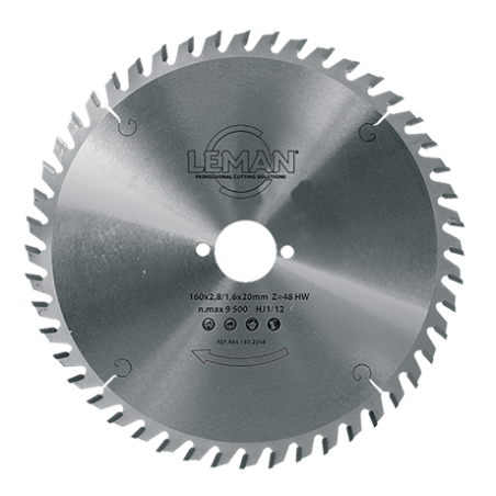 Lame carbure - LEMAN 964CL.160.2028 - 160 x 1,6/1,0 x 20 Z28 ALT