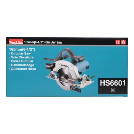 Scie circulaire - MAKITA HS6601 - 1010 W - 54,5 mm - Ø 165 mm