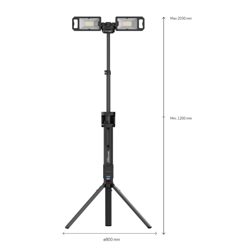 Projecteur - SCANGRIP TOWER 5 CONNECT - 5 000 lm - 18 V Li-ion