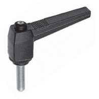 Poignée débrayable filetée - APAAX 635564 - M6 x L 20 mm - plastique