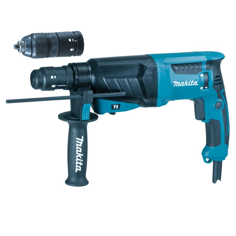 Perforateur-burineur - MAKITA HR2630TX4 - 800 W - Ø 26 mm Perforateur-burineur - MAKITA HR2630TX4 - 800 W - Ø 26 mm