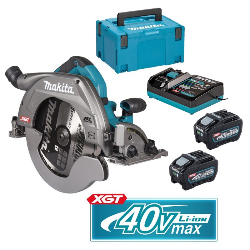 Scie circulaire - MAKITA HS011GT201 - 40 V Li-ion - 5,0 Ah