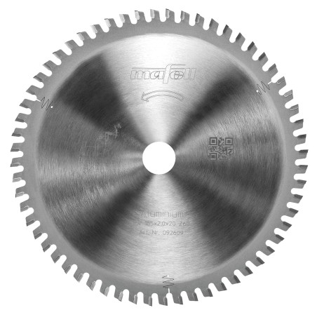 Lame de scie au carbure, 160 x 1,2/1,8 x 20 mm, Z45, 2FZ/TR, pour panneaux stratifiés