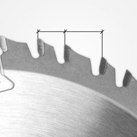 Lame de scie GT, 162 x 1,2/1,8 x 20 mm, Z49-7, 6WZ/FZ, pour coupes fines  dans le bois, panneaux