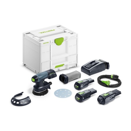 Ponceuse excentrique hybride - FESTOOL ETSC 125 3,0 I-Set 578142 - 18 V - Ø 125 mm