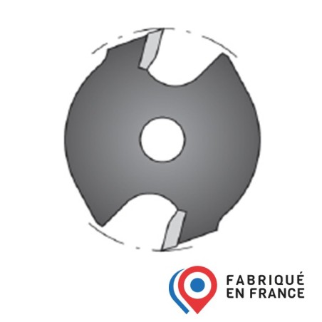 Fraise a rainer - ELBÉ 78MR001034 - Ø 48 mm - ep 3 al 8