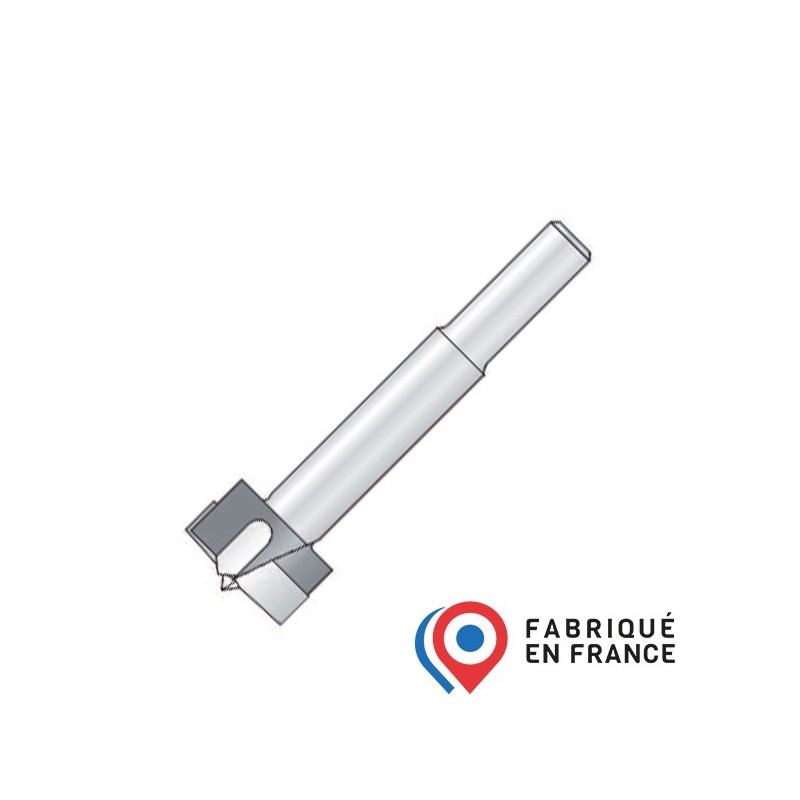 Mèche tête cylindrique - ELBÉ 78ME102026 - Ø 10 x l 15 x L 90 mm - Q10 Droite Mèche tête cylindrique - ELBÉ 78ME102026 - Ø 10 x l 15 x L 90 mm - Q10 Droite