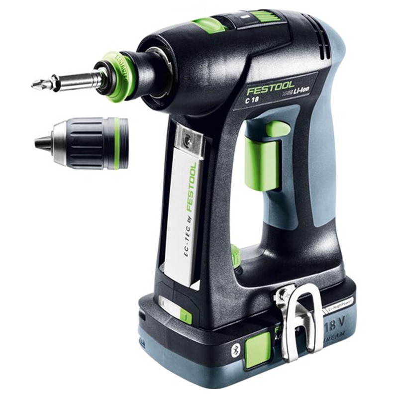 Perceuse-visseuse - FESTOOL C18 Promo 4,0 Plus- 18 V Li-ion 576435 Perceuse-visseuse - FESTOOL C18 Promo 4,0 Plus- 18 V Li-ion 576435