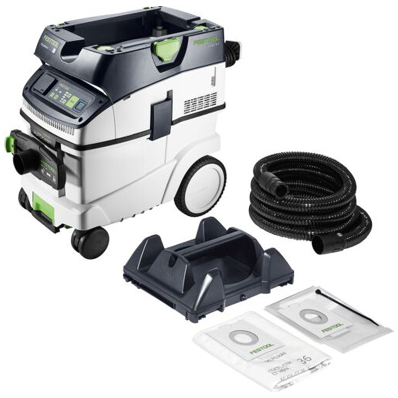 Aspirateur - FESTOOL CTL 36 EI AC-PLANEX 578154 - 1200 W - 230 V - 36 l - type M Aspirateur - FESTOOL CTL 36 EI AC-PLANEX 578154 - 1200 W - 230 V - 36 l - type M