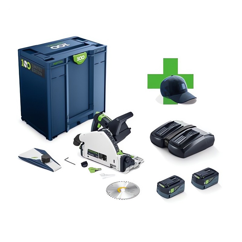 Scie plongeante - FESTOOL TSC 55 KEBI-Plus/XL 578226 - 18 V Li-ion - édition 100 ans
