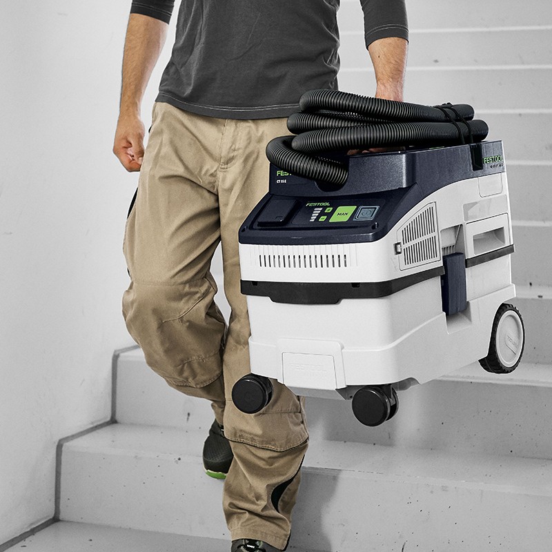 Aspirateur - FESTOOL CT 15 E-Set 578450 - 1200 W - 230 V - 10 l - type L Aspirateur - FESTOOL CT 15 E-Set 578450 - 1200 W - 230 V - 10 l - type L