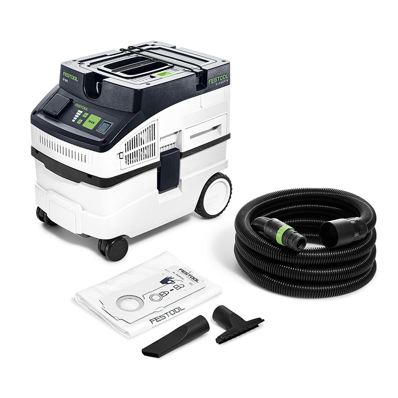 Aspirateur - FESTOOL CT 15 E 578327 - 1200 W - 230 V - 10 l - type L Aspirateur - FESTOOL CT 15 E 578327 - 1200 W - 230 V - 10 l - type L