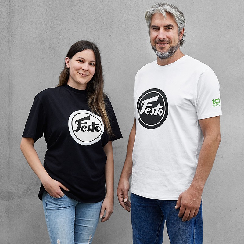 T-shirt - FESTOOL SH-FT3-S/2 100Y 578393 - taille S - édition 100 ans T-shirt - FESTOOL SH-FT3-S/2 100Y 578393 - taille S - édition 100 ans