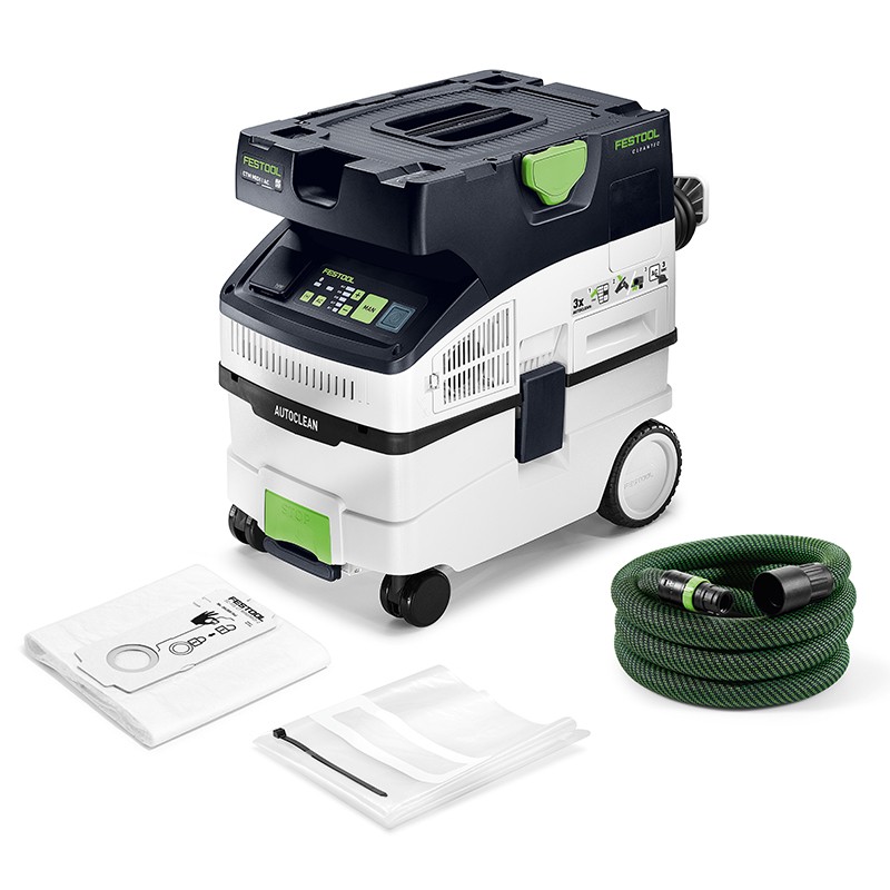 Aspirateur - FESTOOL CTM MIDI I AC 578552 - 1200 W - 230 V - 15 l - type M Aspirateur - FESTOOL CTM MIDI I AC 578552 - 1200 W - 230 V - 15 l - type M