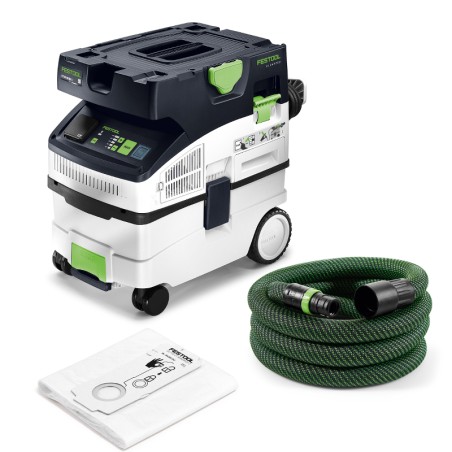 Aspirateur - FESTOOL CTM MIDI I 578301 - 1200 W - 230 V - 15 l - type M