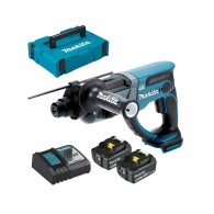 Lot perforateur-burineur/pack 5Ah - MAKITA DHR202RTJ - 18 V Li-ion - 5,0