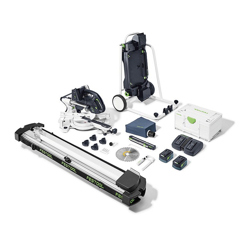 Scie à onglets radiale sans fil - FESTOOL KSC 60 EB 5,0 I-UG-Set 577958 - KAPEX Scie à onglets radiale sans fil - FESTOOL KSC 60 EB 5,0 I-UG-Set 577958 - KAPEX