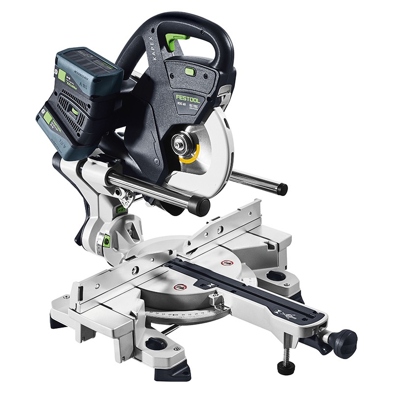 Scie à onglets radiale sans fil - FESTOOL KSC 60 EB 5,0 I-Plus 577954 - KAPEX Scie à onglets radiale sans fil - FESTOOL KSC 60 EB 5,0 I-Plus 577954 - KAPEX