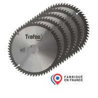 Lot 5 lames scie - BA - TRAFEE Ø180xEp2.6/1.8xAls30 - Z20