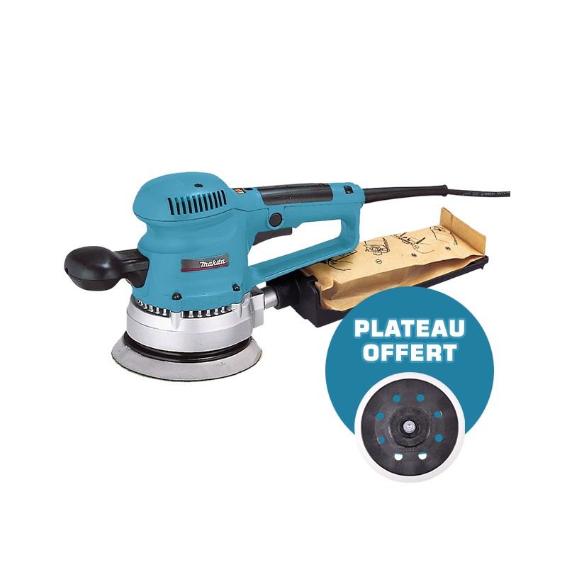 Ponceuse - MAKITA BO6030J - 310 W - Ø 150 mm