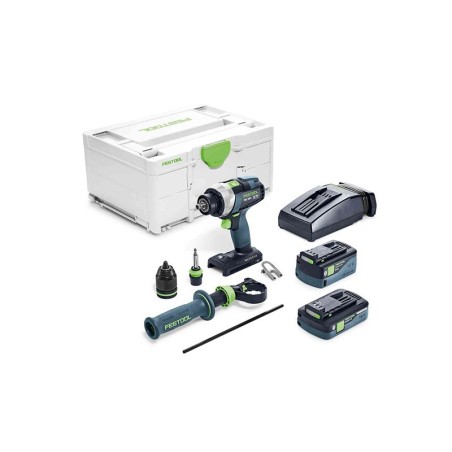 Perceuse-visseuse - FESTOOL TDC 18/4 Promo 5,0/4,0 577649 - 18 V Li-ion