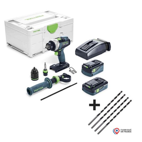 Perceuse-visseuse - FESTOOL TDC 18/4 Promo 5,0/4,0 577649 - 18 V Li-ion