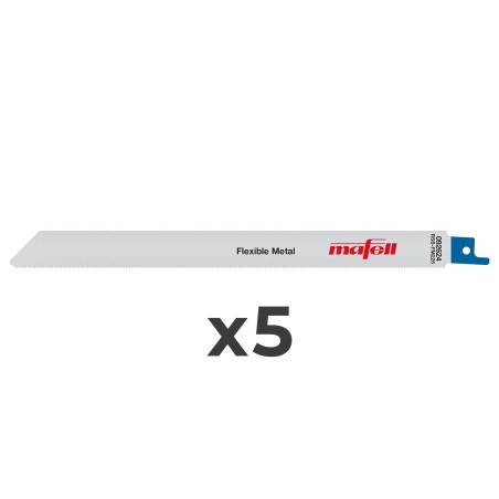 Lame de scie sabre - MAFELL 092624 - RSB-FM225 - métal flexible - 5 lames