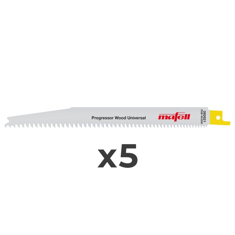 Lame de scie sabre - MAFELL 092621 - RSB-WU200 - bois - 5 lames