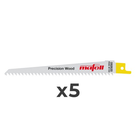 Lame de scie sabre - MAFELL 092620 - RSB-W150 - bois - 5 lames