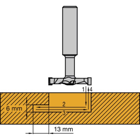Fraise Original - FIXCHIP - Ø 35 mm