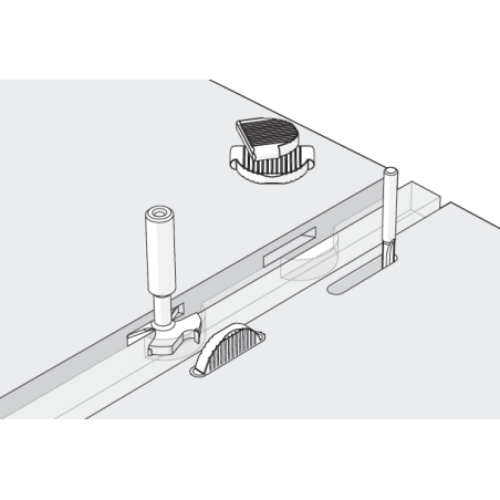 Connecteur pour panneau HDF - FIXCHIP 100120 - 16mm - 1000 pièces
